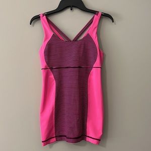 LULULEMON Pink SUPER CUTE Tank Size 8